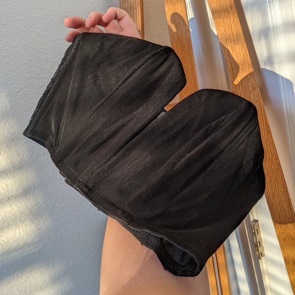 Victoria Secret velvet corset bra